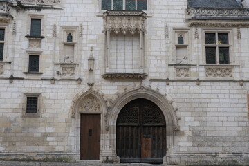 Fototapeta na wymiar Gothic facade design.