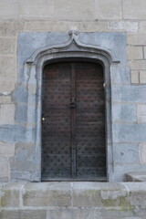 Fototapeta na wymiar Gothic design. Door.