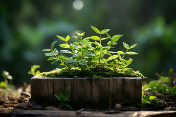 renewable energy light bulb with green energy, Earth Day or environment protection Hands protect forests that grow on the ground and help save the world, solar panels	