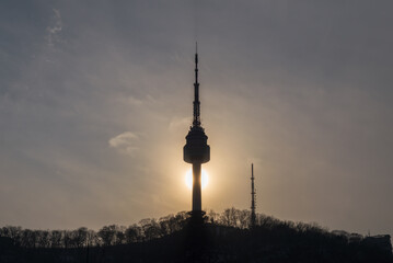 Fototapeta premium 서울남산타워