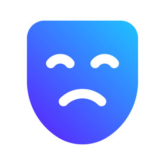 theater gradient fill icon