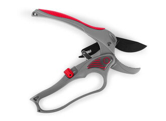 Obraz premium Pruner isolated on white background