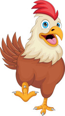 cute chicken cartoon