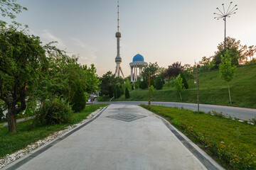 Tv tower and memorial complex of Memory of Repression Victims, Tashkent