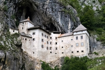 The fascinating Predjama Castle located in Slovenia