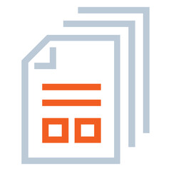 illustration of a icon template 