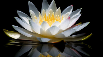 white water lily
