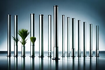 plant in the glass Generated Ai