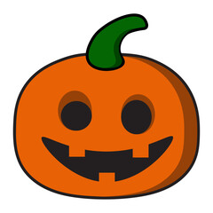 Halloween Pumpkin Illustration