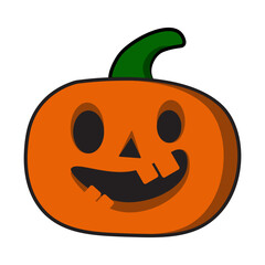 Halloween Pumpkin Illustration