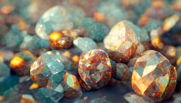 zircon gemstone background