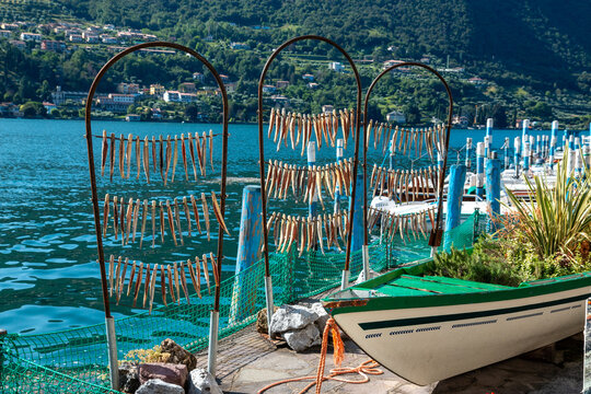 lake iseo villages on the shores of lake lovere iseo and monte isola