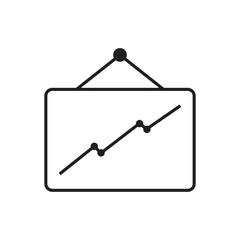statistics icon vector