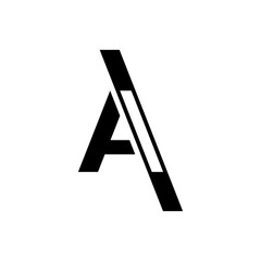 Innovative Logo Design with Letter A