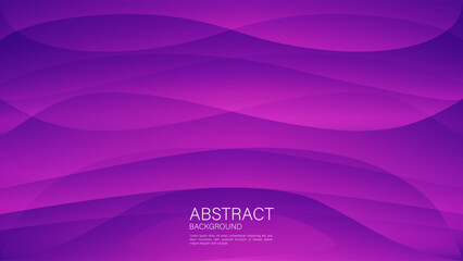Purple wave abstract background, wave vector, Geometric vector, Minimal Texture, web background, purple cover design, flyer, banner, wall decoration, wallpaper, purple background design