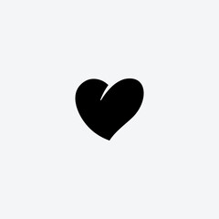 Heart love icon vector illustration