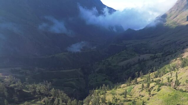 Torean view In Mount rinjani