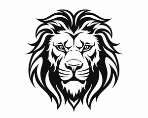 lion head vector