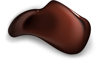 stains melted chocolate