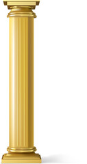 Golden Column Pillar