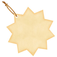 Double Star Gift Tag