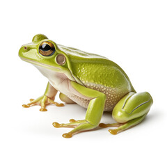 Fototapeta premium frog, white background