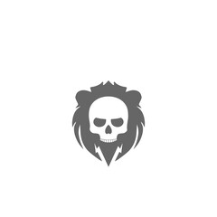 Human Skull icon isolated on transparent background