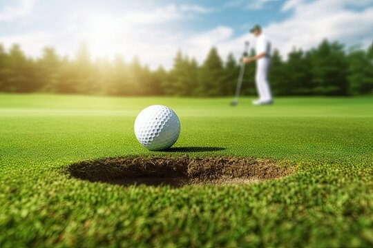  Green Grass and Woods on a Golf Field

Generative AI,