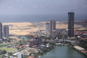 Obraz premium city skyline