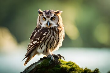 Fototapeta premium owl on a branch