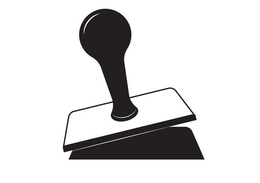 recommend clip art: Stamp for icon or logo. Black and white stamp, silhouette stamp 