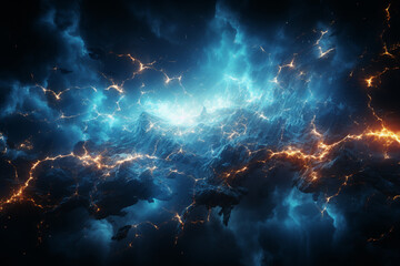 Electrical phenomenon sudden, visible electric discharge Generative AI