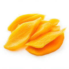 Fototapeta na wymiar Dried Mango isolated on white background 