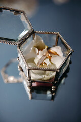box with wedding rings wedding decor