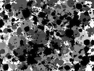 Splatter gradient wipe transition