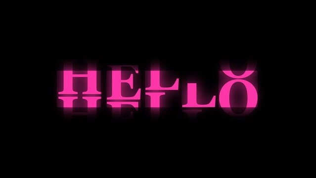 ROLLING text motion graphic  animaton tutorial