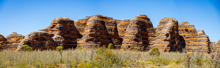 Bungle Bungle rocks in Purnululu 