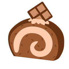 sweet roll cake