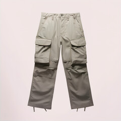 Green Cargo Pants Displayed 