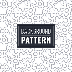 Flat vector modern endless pattern illustration