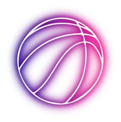 Set of Sport icon neon