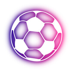 Obraz premium Set of Sport icon neon