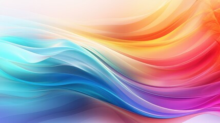 Fairy Colors wave background