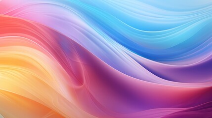 Obraz premium Fairy Colors wave background