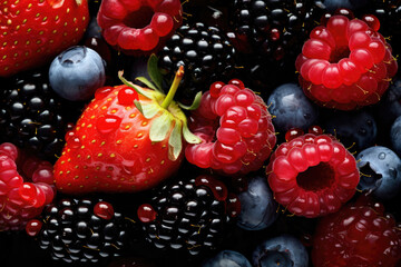 Fruit and Berry Background