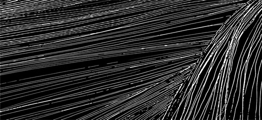 Vector brush sroke texture. Distressed uneven grunge background. Abstract distressed vector illustration. Overlay over any design to create interesting effect and depth. Black isolated on white. EPS10