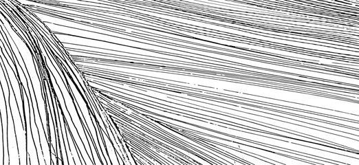 Obraz premium Vector brush sroke texture. Distressed uneven grunge background. Abstract distressed vector illustration. Overlay over any design to create interesting effect and depth. Black isolated on white. EPS10