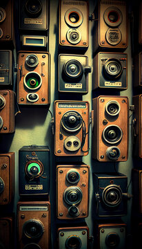 Old Camera, Lens, Aesthetic