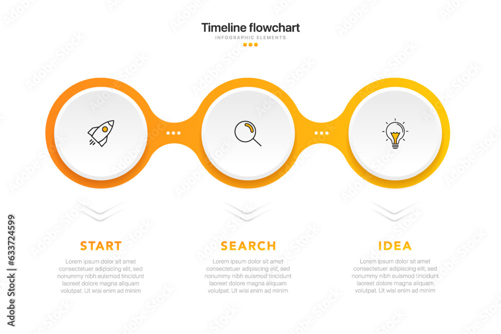 Poster timeline infographic design with 6 options or steps. infographics for business concept. can be used 