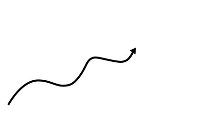 abstract beautiful directional arrow  icon or business graph icon illustration 4k